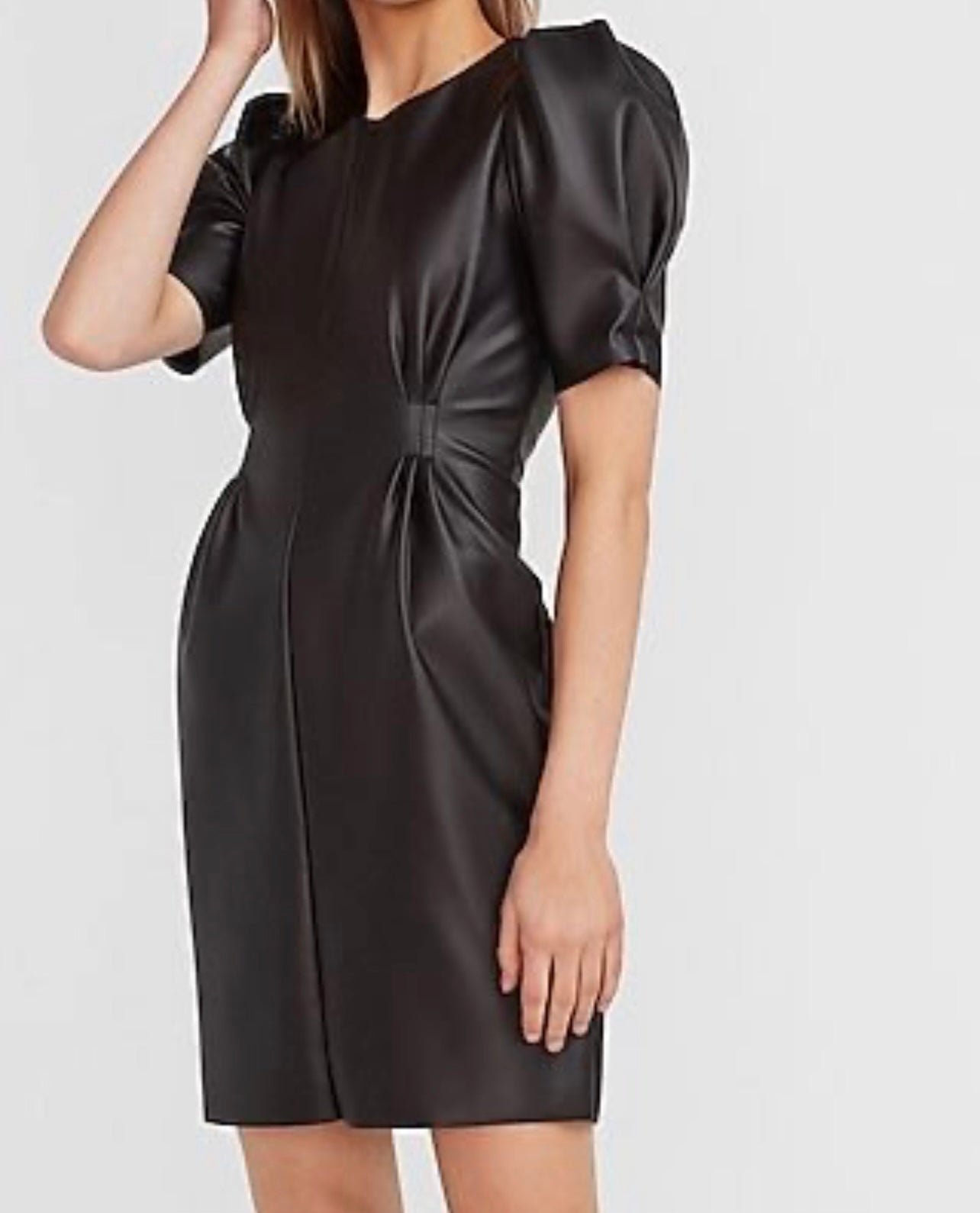Vegan Leather Dress GOODIES COLLECTIONS Vegan Leather Dress GOODIES COLLECTIONS