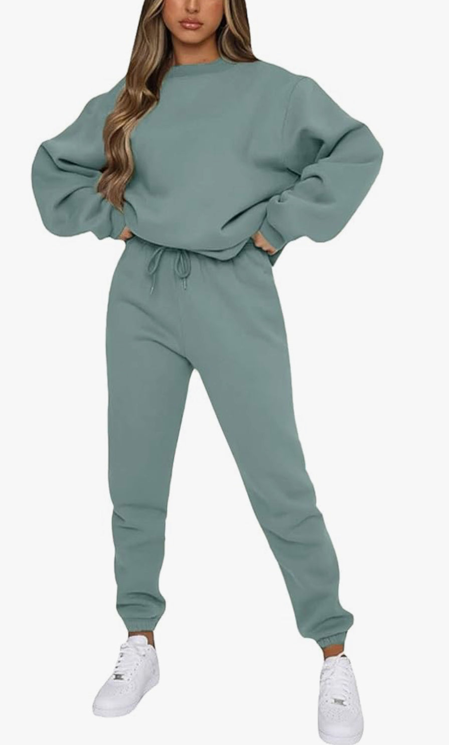 Long Sleeve Sports Sweatshirt And Pants Set